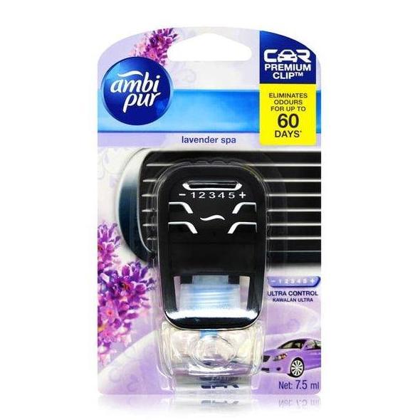 Schnell- Ambipur Pewangi Mobil Lavender Spa Ultra Control 7.5Ml