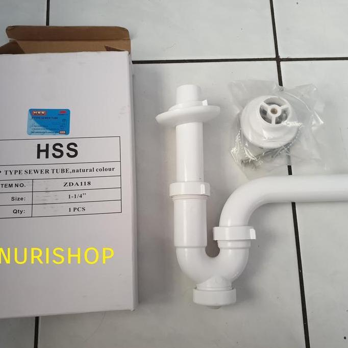 Sifon wastafel pvc/ avur/ sifon wastafel leher angsa/ bottle trap pvc