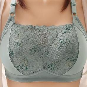 Wagee- Bralette Bh Push Up Renda Bra Wanita Push Up Tanpa Kawat Motif Kemben Bh Busa Tipis Tanpa Kaw