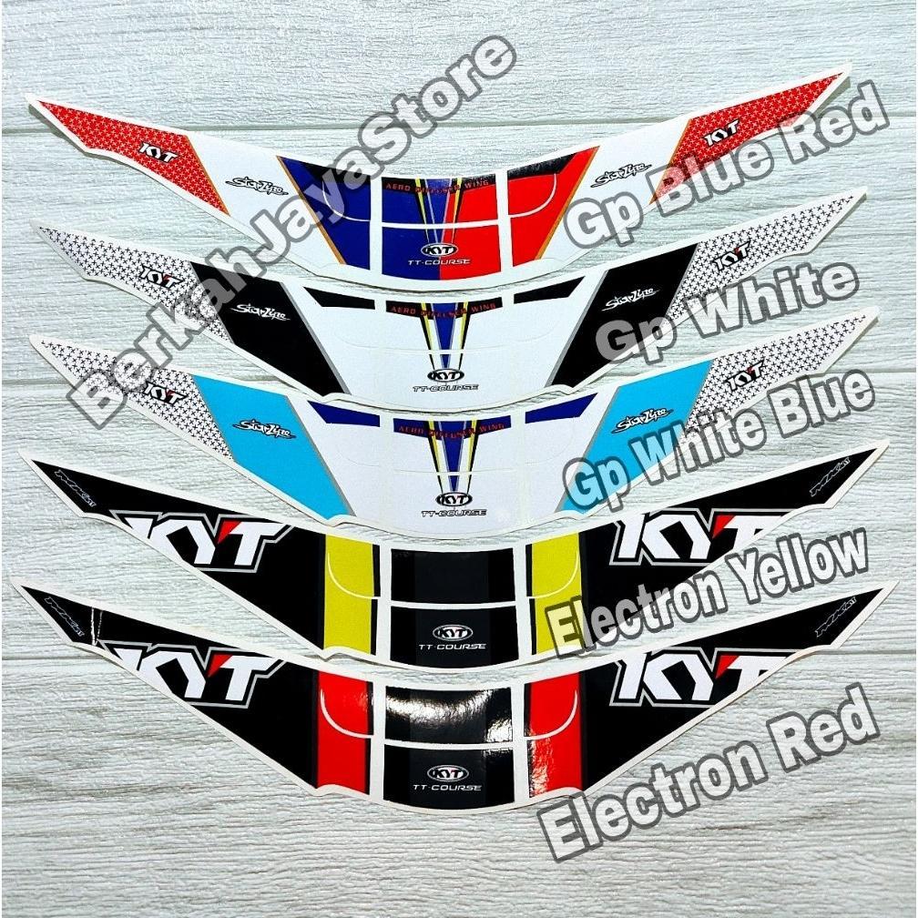 Cuci Gudang Spoiler Ori Kyt Ttc Tt Course 3D Gpr Pengganti Bawaan Helm
