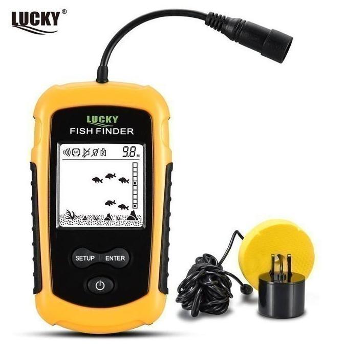 LUCKY FFC1108 Portable Sonar Fish Finder Fishing Lure