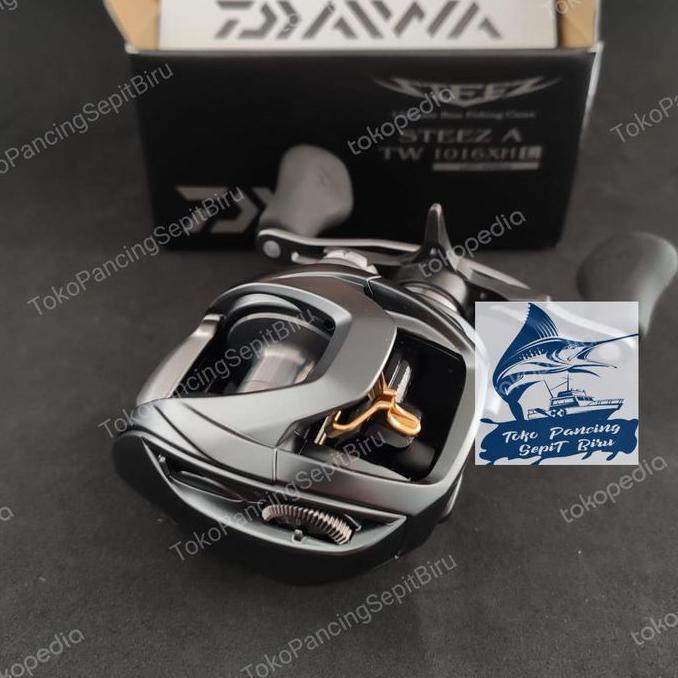 TERBARU - REEL BAIT CASTING DAIWA STEEZ A TW 1016XHL Left Handle Fishing Reel BC