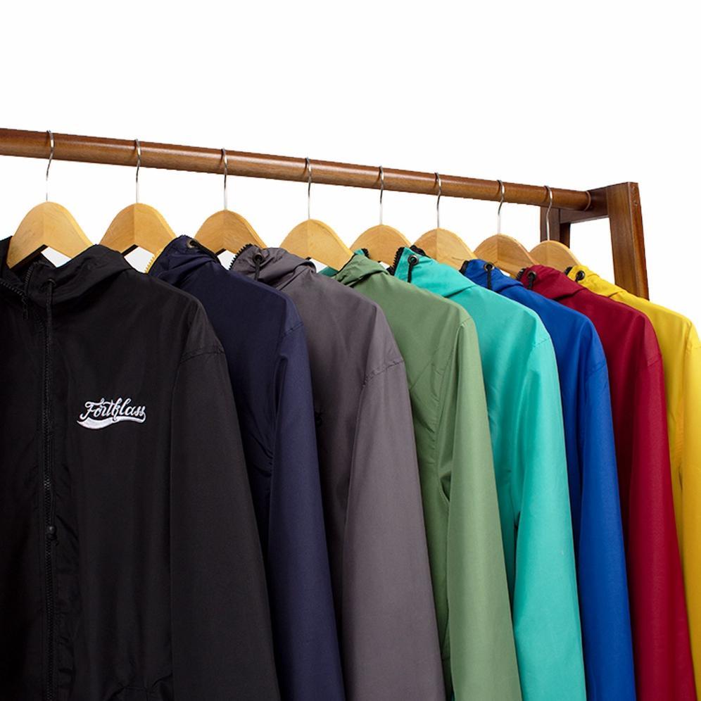 BESTPROMO Fortklass Track Suit Jacket Windbreaker Jaket Running Lari Gym Parasut Pria Jaket Lari Gym