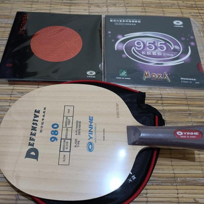 NEW PAKET BET TENIS MEJA YINHE 980 DEFENSIVE ORIGINAL
