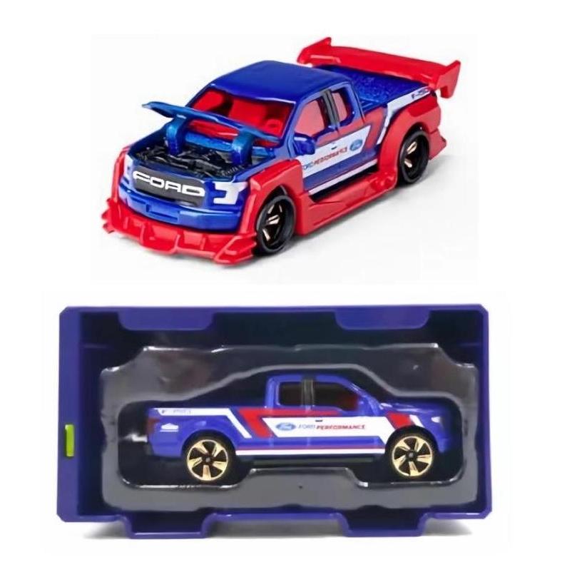 Majorette Tune Ups Series 3 Skala 1:64 Cool Ford F-150 Raptor "APHALRT TRUCK" Racing