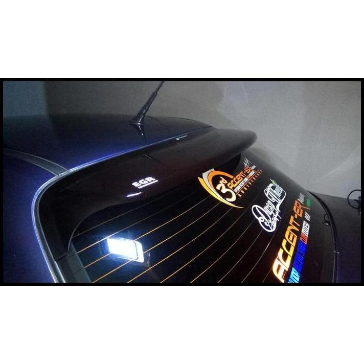 GRATIS ONGKIR VARIASI BACK VISOR EGR SPOILER BELAKANG HYUNDAI ACCENT AKSESORIS MOBIL 
