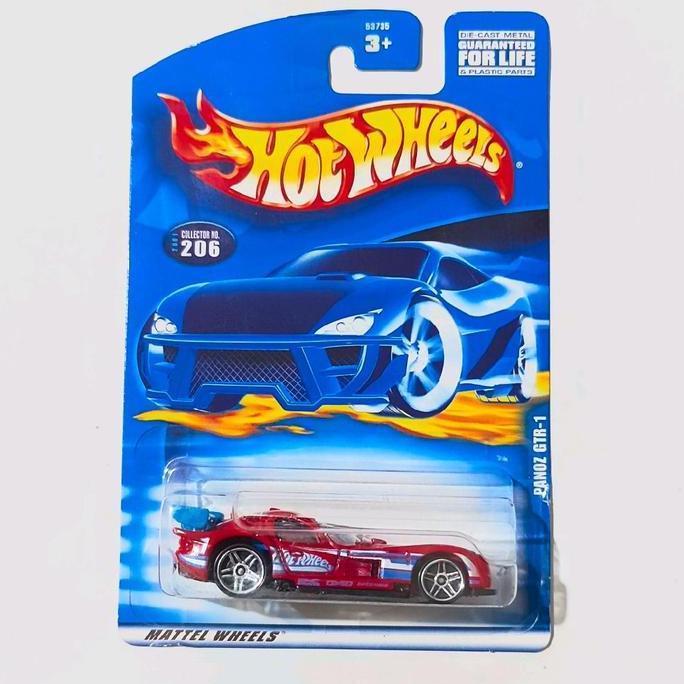 Hotwheels Hot Wheels Panoz GTR 1 merah 2001