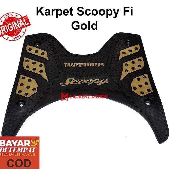 Karpet Honda Scoopy 2015 2016 2017 2018 Bordes Pijakan Kaki Alas Kaki Variasi Motor