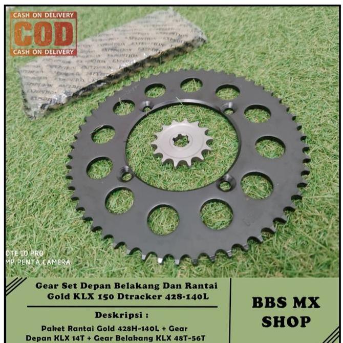 Gear Set Rantai KLX 150 14T-56T