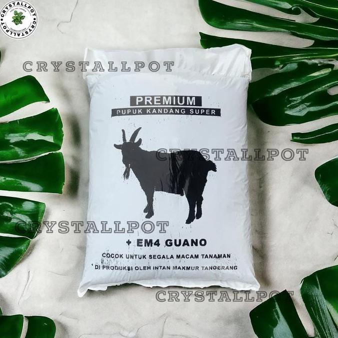 Pupuk Kandang Super Kambing EM4 Intan Makmur 9-10 kg - Pupuk Kambing Organik - Tanaman, Tanah
