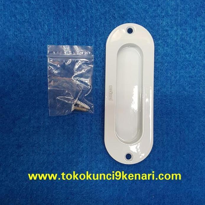 Handle Tanam Dekson PP012 WHITE | Tarikan Pintu Geser Dekson PP012