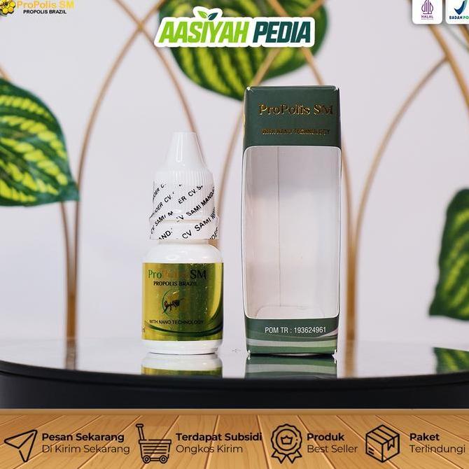 Erbe- Propolis Sm Untuk Tetes Hidung Bau Hidung Mampet Sinus Polip Sinusitis Hidung Alergi Gatal Hid