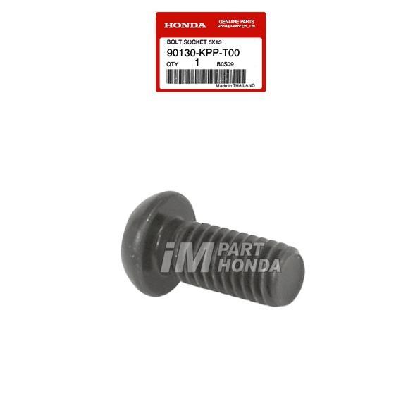 Harga Jujur 90130-Kpp-T00 Bolt Socket 6X13 Baut 10 L Panjang 1.7 Cm Cb Cbr 150 R