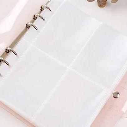 Binder A6 Wide Photo Album Binder Album + 25 lembar inner sleeve 4P