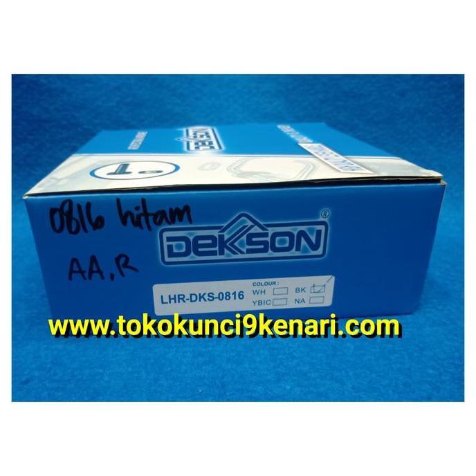 Handle Pintu Almunium Dekson / LHR 0816 Dekson Hitam