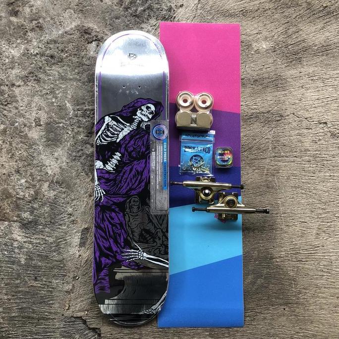 TERLARIS!! FULLSET CUSTOM SKATEBOARD 7.5 - 7.75