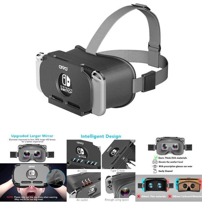 OIVO VR Headset Switch VR Labo Google Nintendo Switch Lite