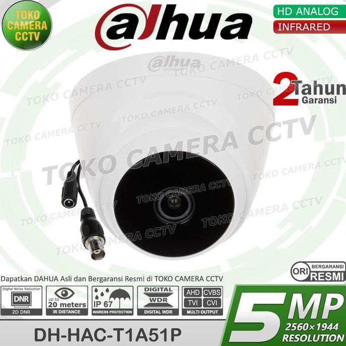 KAMERA CCTV INDOOR DAHUA 5MP CAMERA CCTV DAHUA 5MP HDCVI