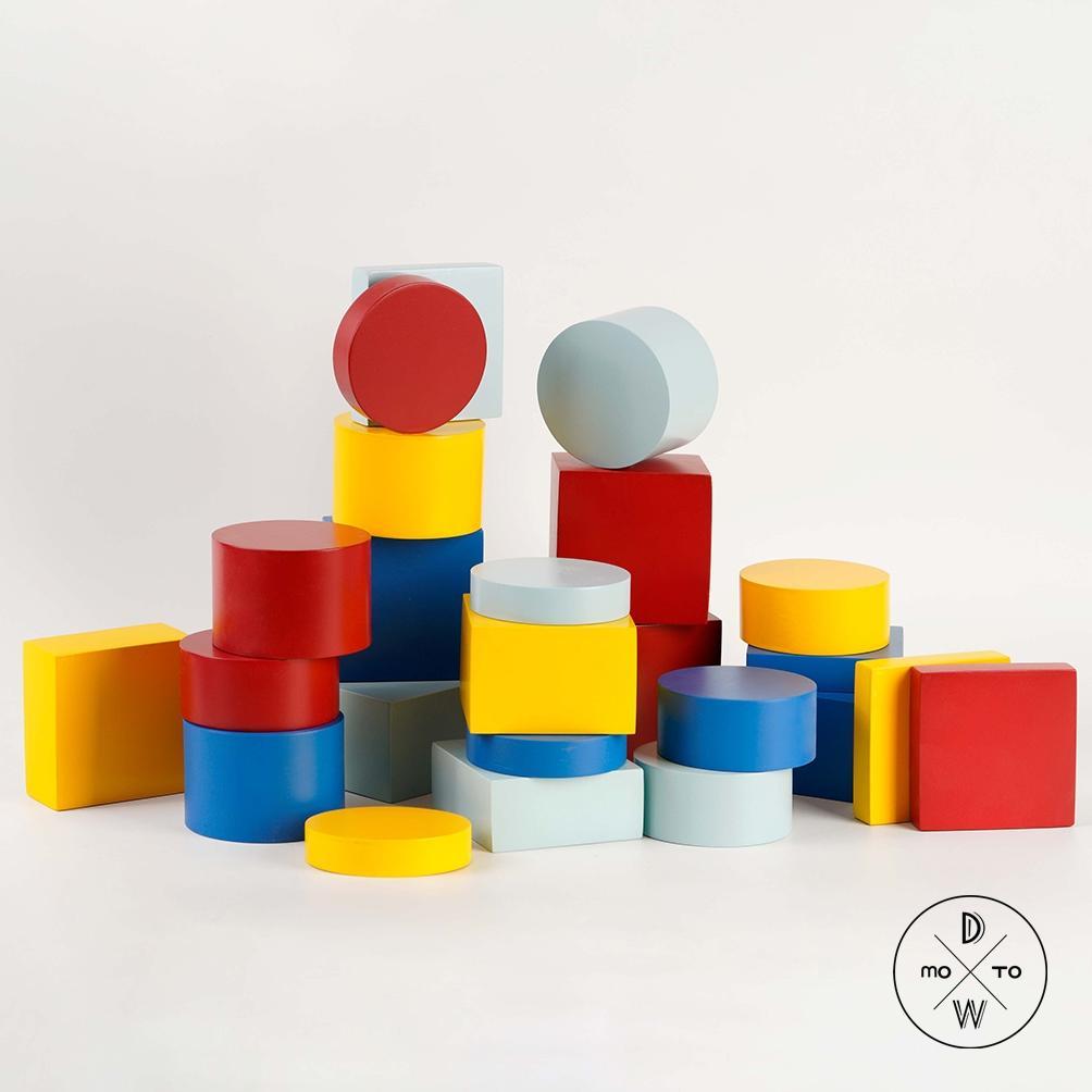 Props Fotografi - Podium / Leveling Balok Kubus dan Tabung Minies
