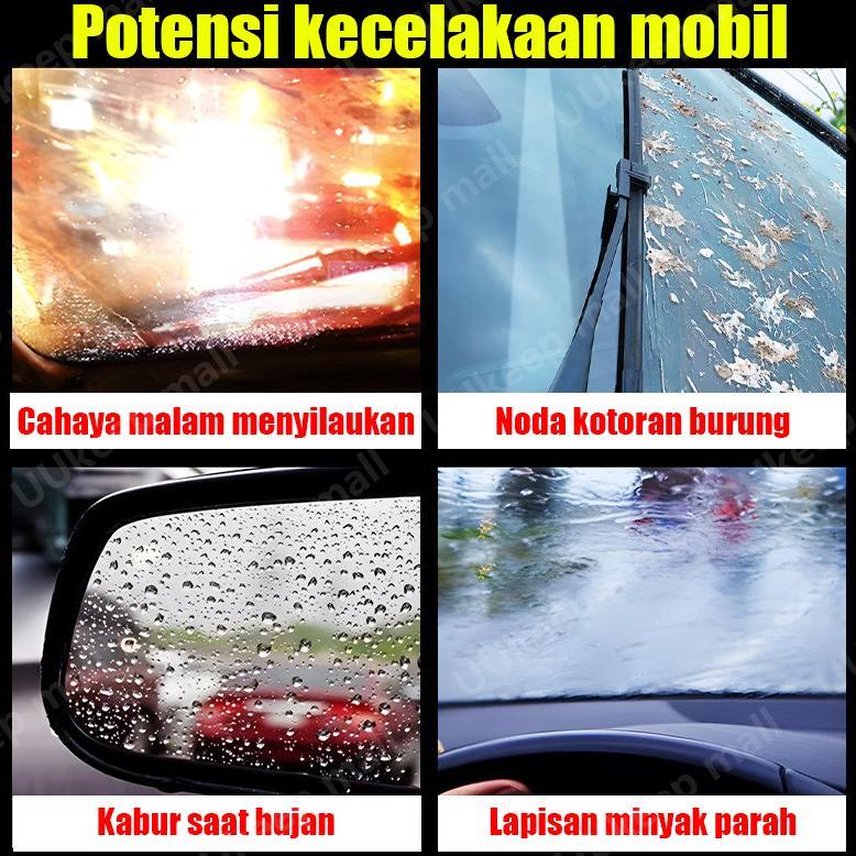 Pembersih Kaca Mobil Cairan Pembersih Jamur Kaca Mobil Glass Oil Remover Kaca Mobil Anti Jamur Kaca 