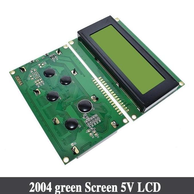 LCD Karakter 20x4 20 x 4 20*4 2004 SERIAL Display Yellow Green Backlight Kuning Hijau