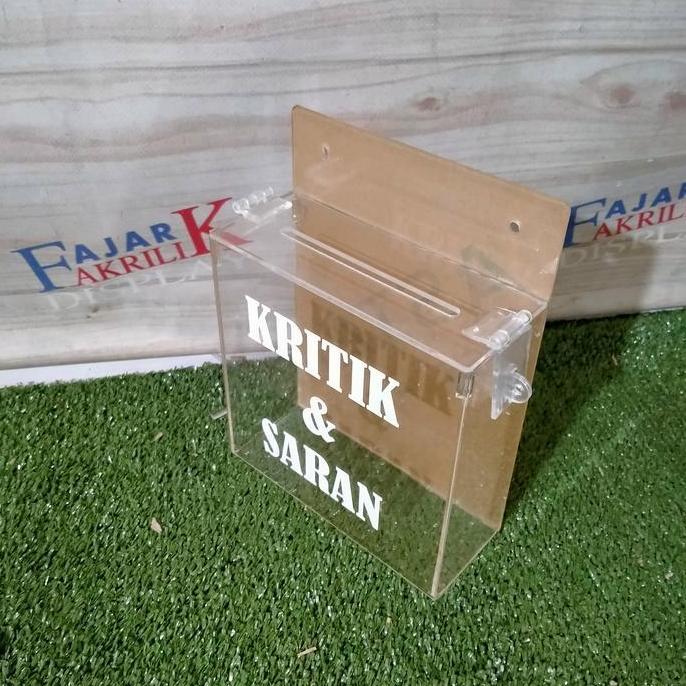 Promo kotak saran gantung Diskon