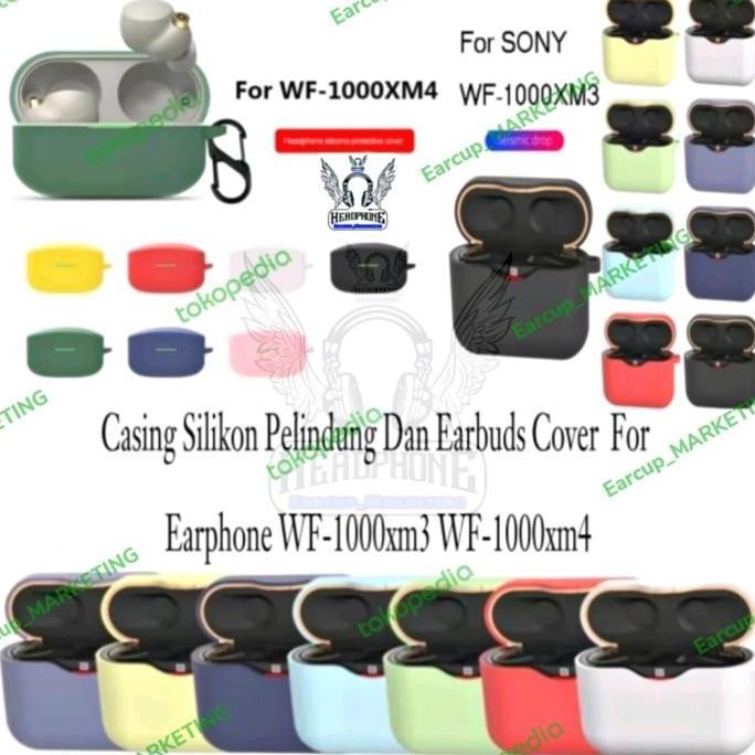 Cover Penutup Earphone SONY WF1000XM3 WF1000XM4 WF1000 XM3 XM4 Case