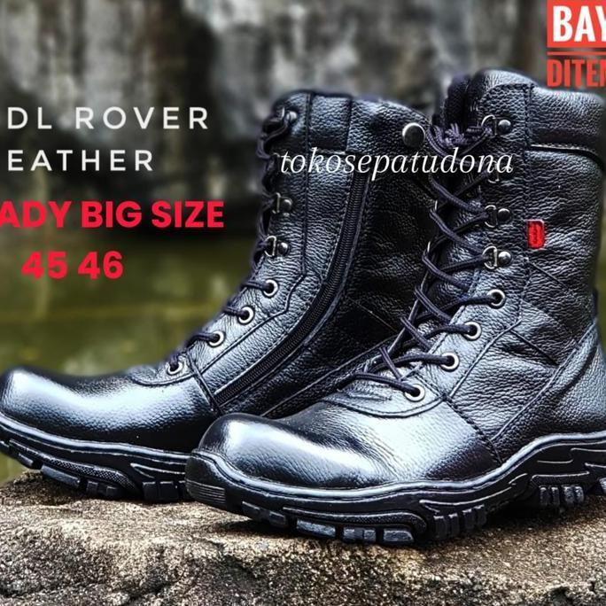 Sepatu Kickers Boots Kulit Safety