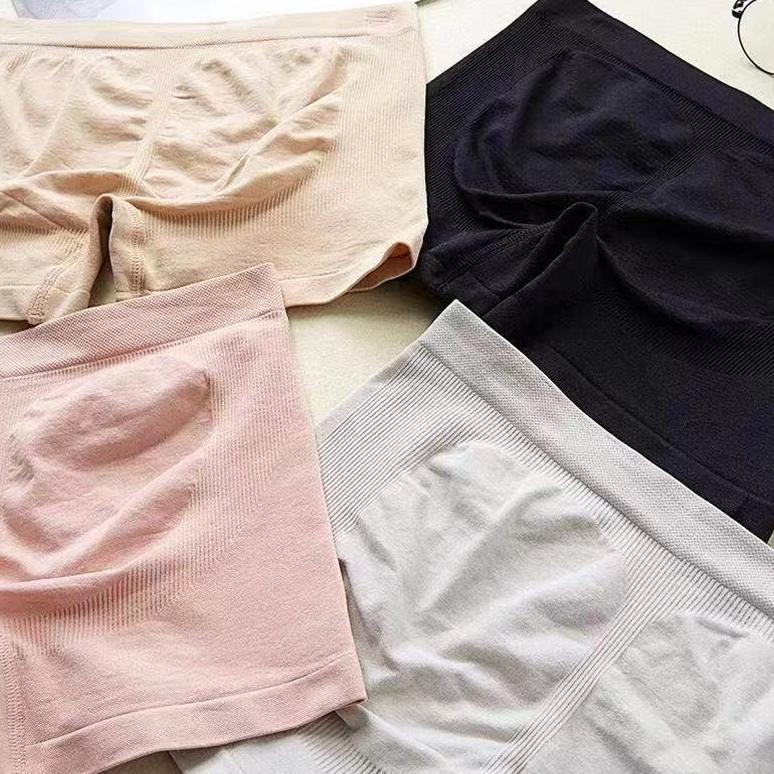 Hot Celana Dalam Cd Wanita Seamless Model Boxer Sexy Pakaian Dalam Anti Bakteri