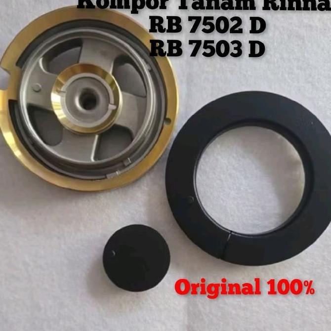 TERMURAH - burner cap kompor tanam rinnai RB 7502