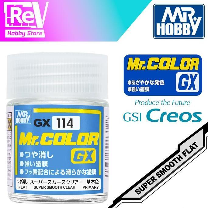 Modello- Mr Color Gx Super Clear Smooth Flat Gx114