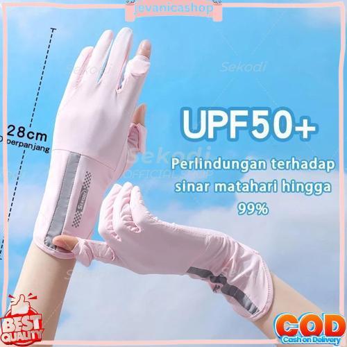 Sekodi Kaos Tangan Motor Wanita Sarung Tangan Montor Pengiriman Cepat