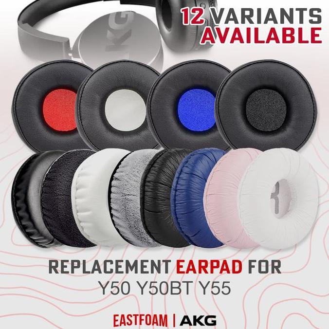 Earpad Earcup AKG Y50 Y50BT Y55 Busa Bantalan Foam Pad Ear Cushion