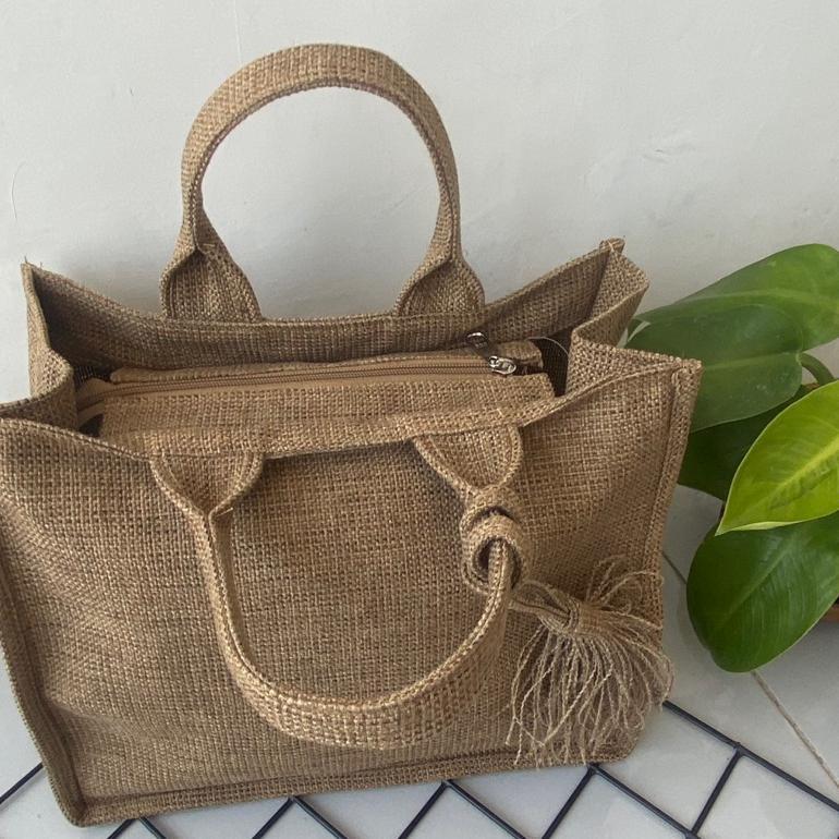 Sale Tas Goni Tote Bag Karung Goni Hand Bag Tas Souvenir Hampers Wanita
