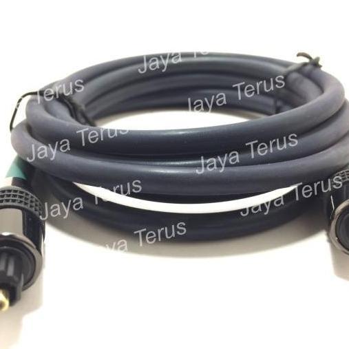 Kabel digital fiber optik/ Kabel optik/ Optik audio Biru Male Metal