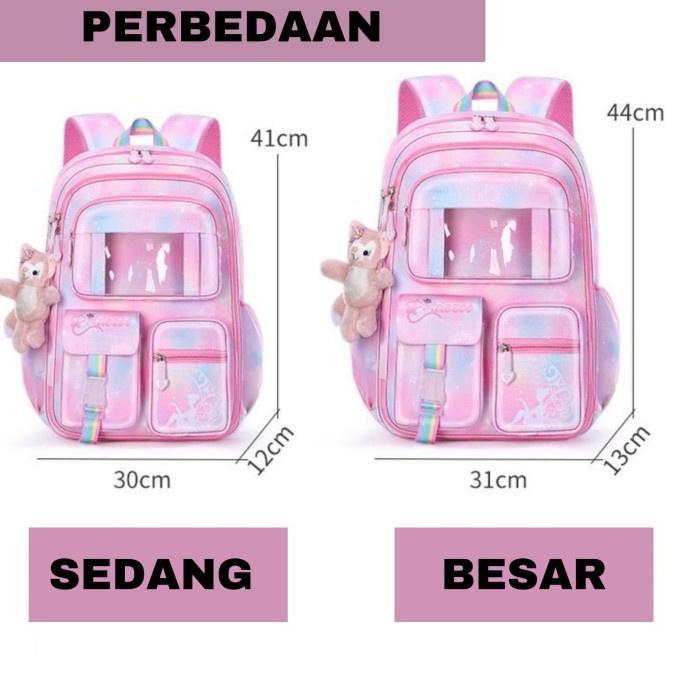 Awet Tas Sekolah Tas Ransel Anak Perempuan Sd Smp Sma Anti Air