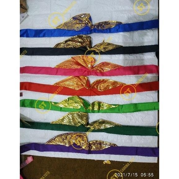 Udeng Pencak Silat Udeng Bali Udeng Seni Ikat Kepala Setengah Jadi Termurah Bisa Cod Harga Ekonomis