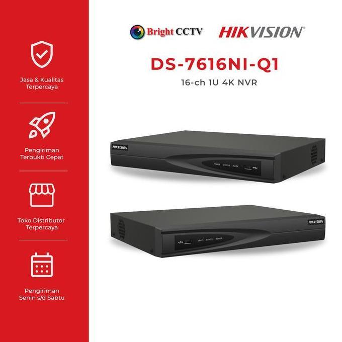 NVR Hikvision 16CH DS-7616NI-Q1
