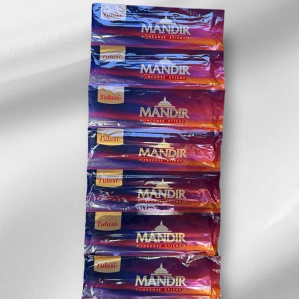 Dupa India Pouch Plastic Mandir - Isi 7pack - Tulasi Diskon