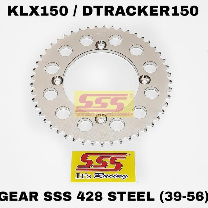 Bekor.sahdiyah - GEAR DEPAN GIR BELAKANG SSS 428 STEEL BAJA HEAVY DUTY KLX150 CB150 CBR150 TIGER GSX