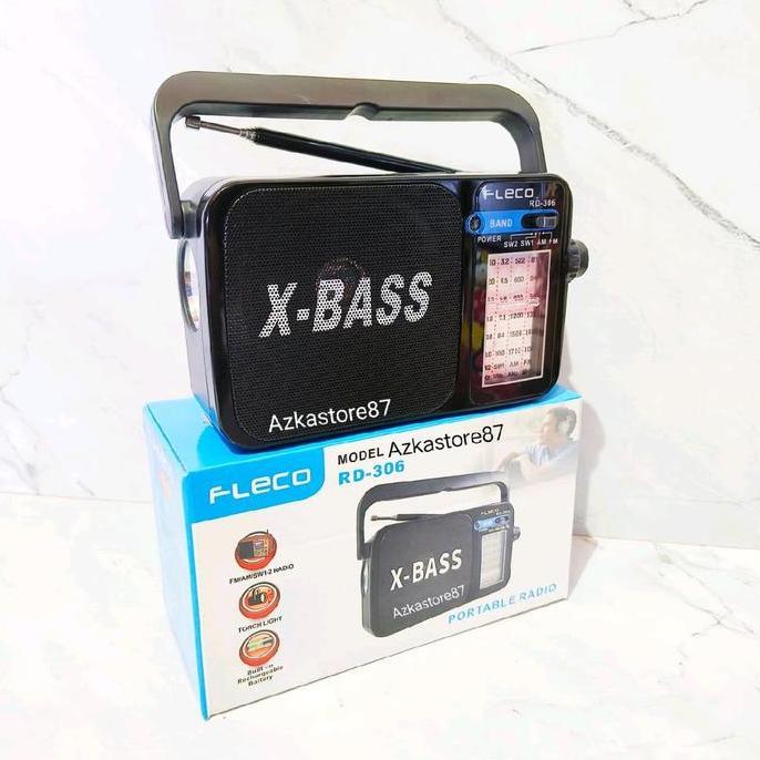 Radio portable Fleco-306 3band AM/FM/SW1-2 radio clasik radio fleco 528 super bass