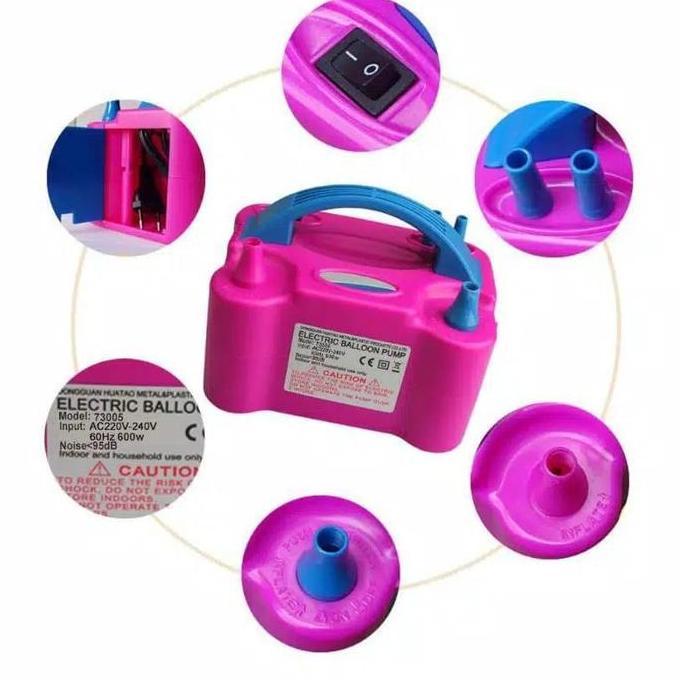 Faminuyi - Pompa Balon Elektrik / Pompa Peniup Balon Otomatis / Mesin Pompa Tiup Balon / Electric Ba