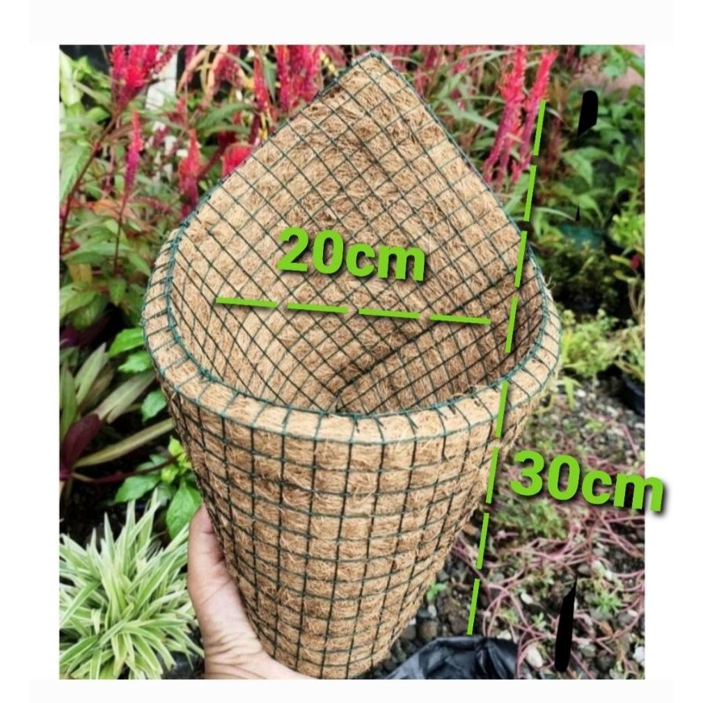 Promo Cod Pot Sabut Kelapa Besar/Pot Angrek Jumbo ><