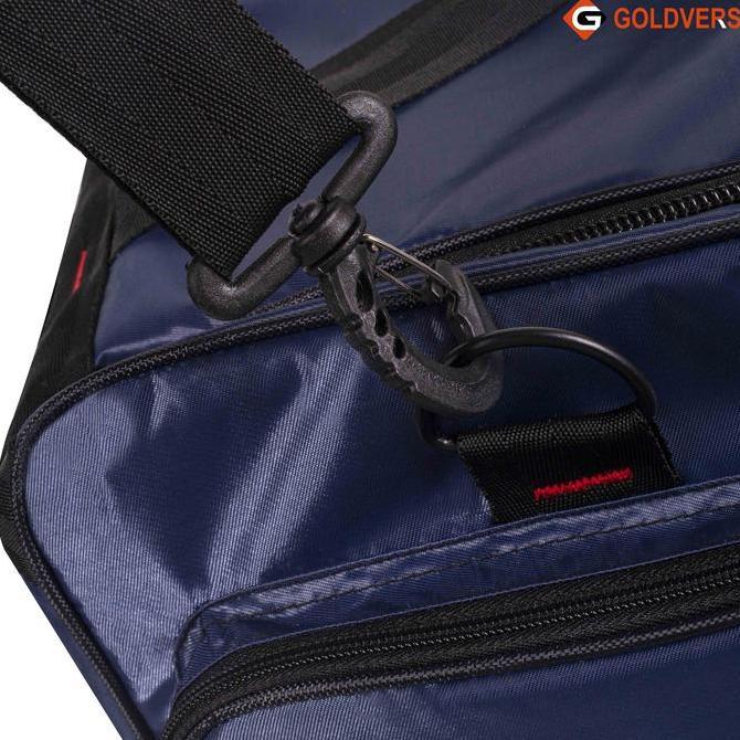 Travel Bag Polo Goldvers Ori Import Tas Gym Godzilla Anti Air 2In1 Bisa Selempang Bisa Jinjing Terba