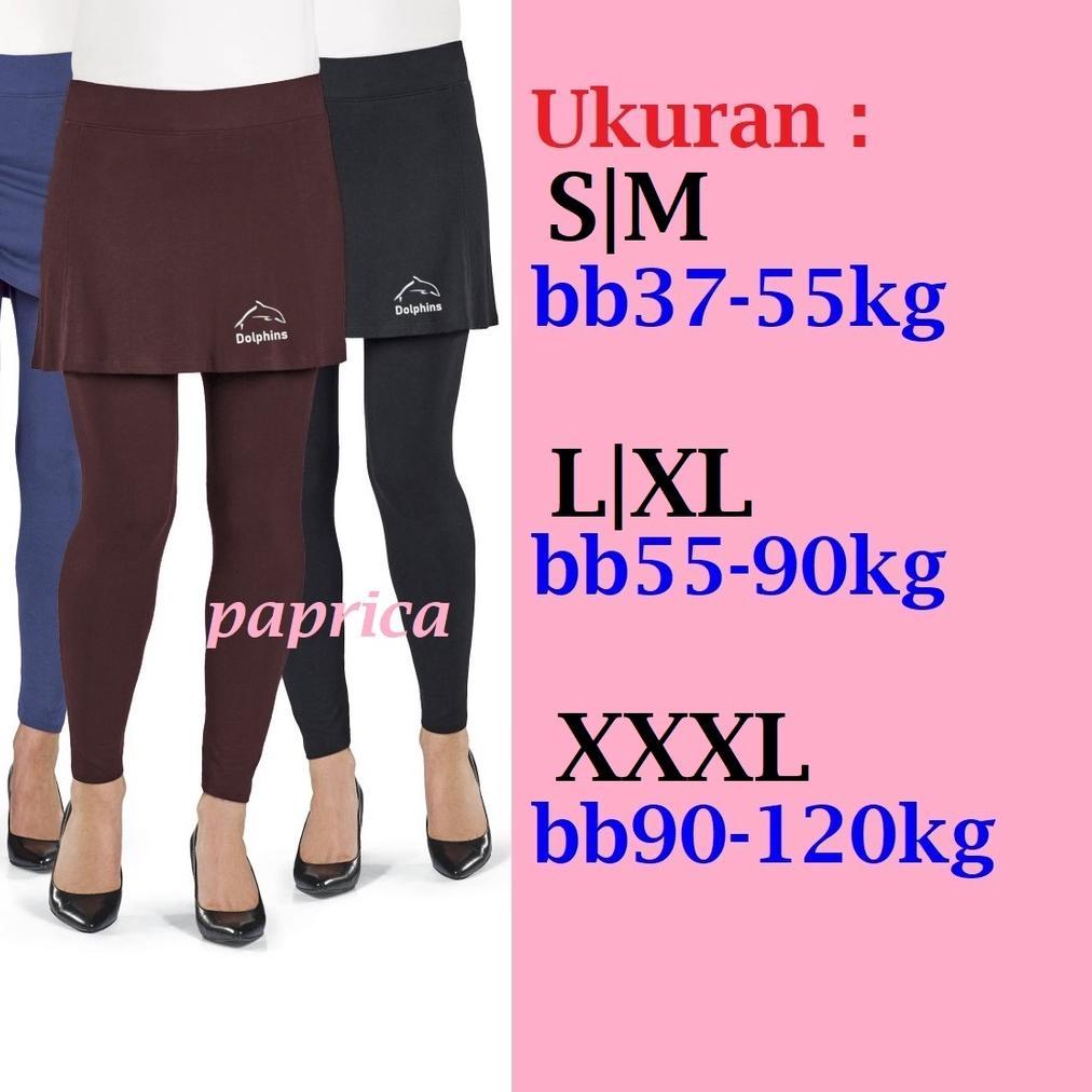 Celana Olahraga Lari Senam Aerobic Wanita Zumba Jumbo Berenang Legging Rok Leging Lejing Cewek