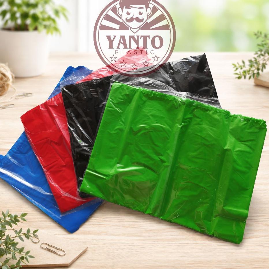 Kresek / Kantong Plastik Hd Jumbo Warna 55X85 Tebal 03 / Kresek 55 Warna Tebal 03