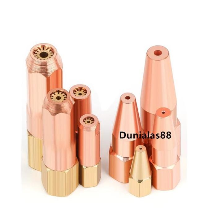 Nozzle Propane Gas Welding Nozzle Las Tips Pemegang Untuk H01-2 H01-6 H01-12 Nozzle Untuk Gas Cuttin