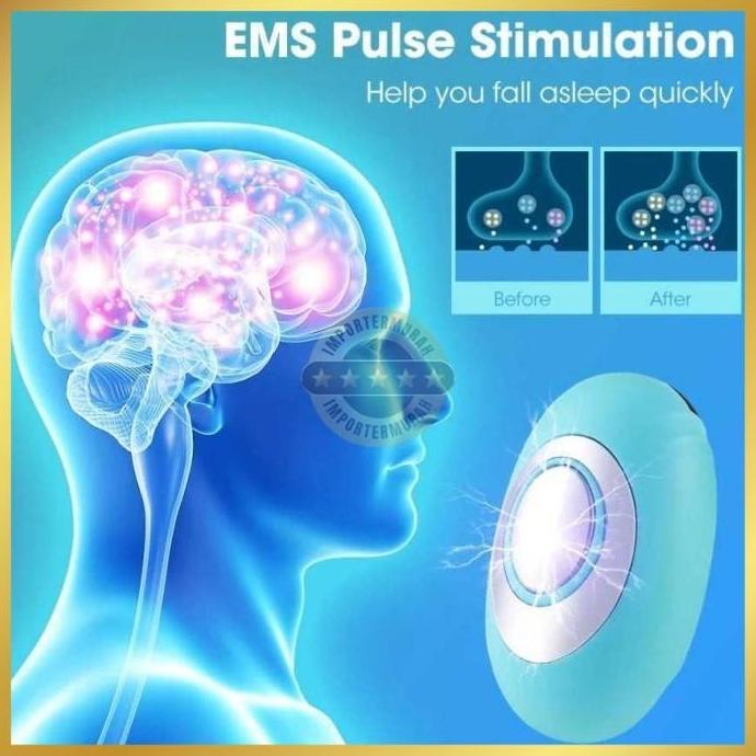 PHLOX Alat Bantu Tidur Genggam Sleep Aid Palm Calmer Low Frequency Pulse