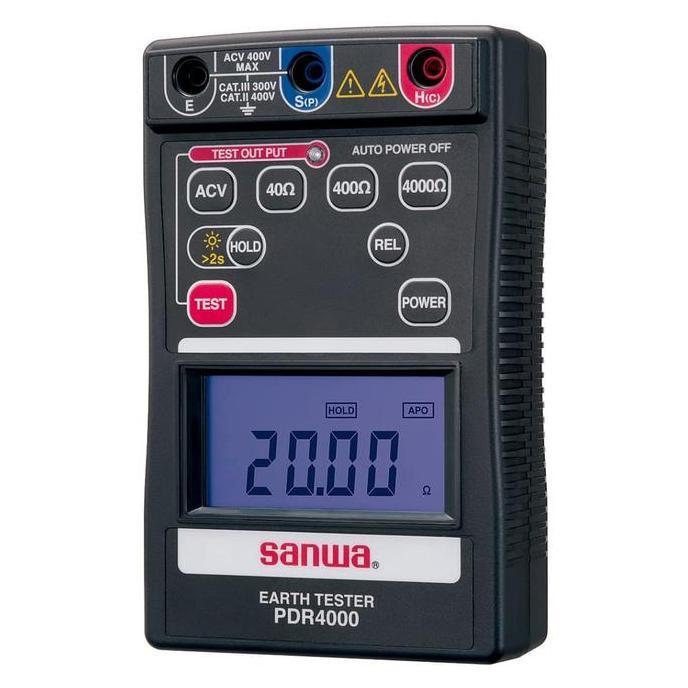 SANWA DIGITAL EARTH TESTER PDR4000 / PDR 4000 ORIGINAL DAN TERPERCAYA