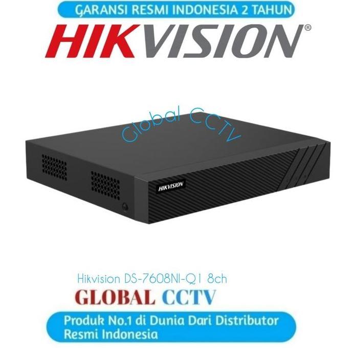 TERLARIS HIKVISION DS-76NI-Q1 NVR 8 CHANNEL HIKVISION NON POE